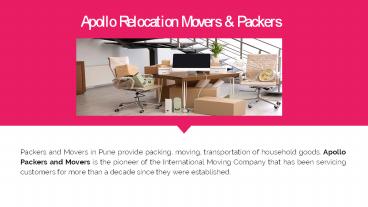 Book Best Packers and Movers In Pune