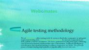 Agile testing methodology