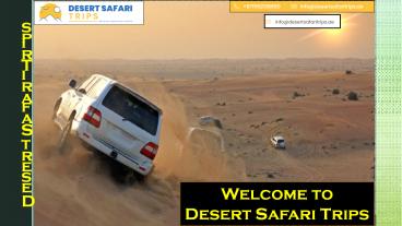 Desert safari Packages