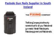 Paslode Gun Nails Supplier in South Ireland