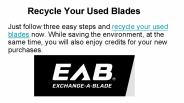Recycle Your Used Blades