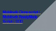 Readymade Mobikwik Clone System - DOD IT SOLUTIONS