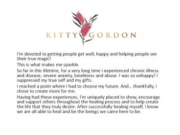 Healer Melbourne | Mental Health Therapist Melbourne | Alternative Health Practitioner Melbourne