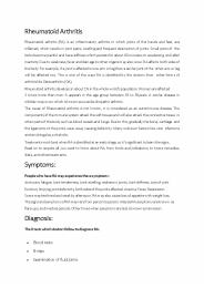 Rheumatoid Arthritis