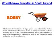 Wheelbarrow Providers in South Ireland
