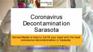 Coronavirus Decontamination Sarasota Service  |  Servicemaster