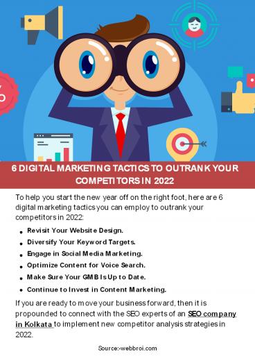 6 DIGITAL MARKETING TACTICS TO OUTRANK YOUR COMPETITORS IN 2022