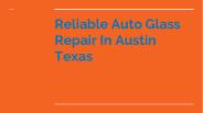 Reliable Auto Glass