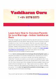 Learn here How to Convince Parents for Love Marriage