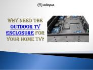 Outdoor TV Enclosures (1)
