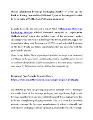 Aluminum Beverage Packaging Market