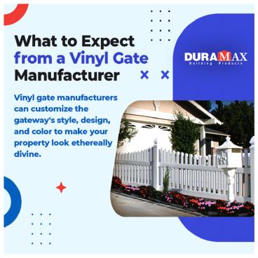 What to Expect from a Vinyl Gate Manufacturer