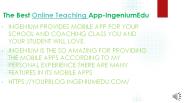 The Best Online Teaching App-IngeniumEdu (1)