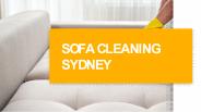 Sofa Cleaning Sydney