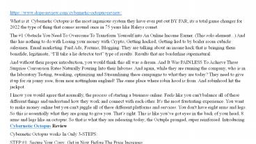 presentation player overlay