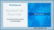 Encrypted Cell Phone Calls
