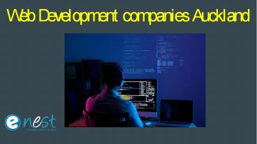Web Development companies Auckland