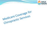 Medicare Coverage for Chiropractic Services (1)