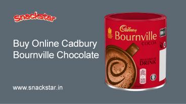 Buy Online Cadbury Bournville Chocolate
