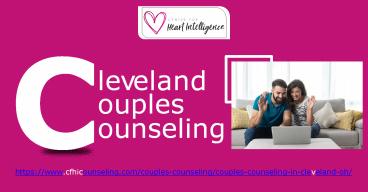 Award-winning cleveland couples counseling