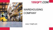 13sqft: Warehousing Company of India