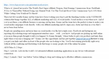 presentation player overlay
