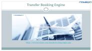 Transfer Booking Engine