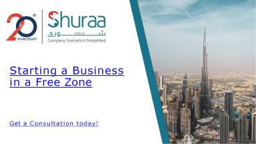 Starting a Business in a Free Zone
