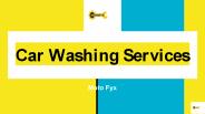Car Washing Services