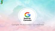 Work of Google Webmaster Guidelines