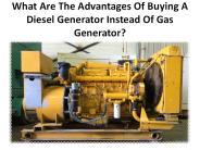 Reasons & factors for diesel engines