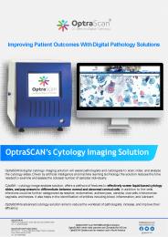 Cytology Digital Pathology Scanner-OptraSCAN