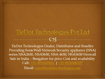 SonicWall NSA Series Models | NSA2650-3650-4650-5650