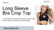 Long Sleeve Crop Top - Non Lulu
