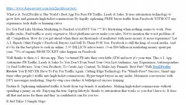 presentation player overlay