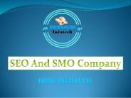 SEO And SMO Company