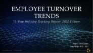 ExitPro Industry Turnover 10-Year Trends 2012-2021