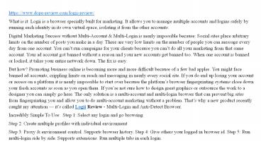 presentation player overlay