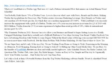 presentation player overlay