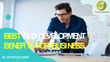 Best Web development Benefits for Business