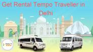 Get Tempo Traveller Rental in Delhi