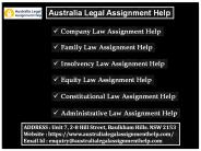 Constitutional Law assignment help