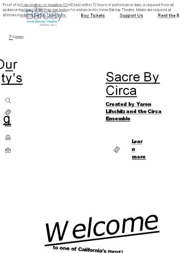 Childrens Theater in Irvine