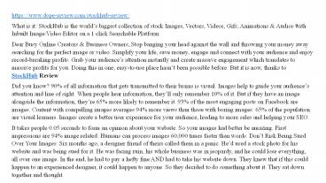 presentation player overlay