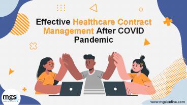 Effective Healthcare Contract Management after COVID Pandemic