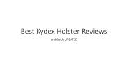Best Kydex Holster Reviews and Guide UPDATED (1)