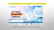 On Cloud Travel ERP Software