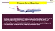 Air Mauritius Manage Booking