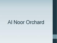 Al Noor Orchard Payment Plan - Location