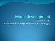 Moral Development